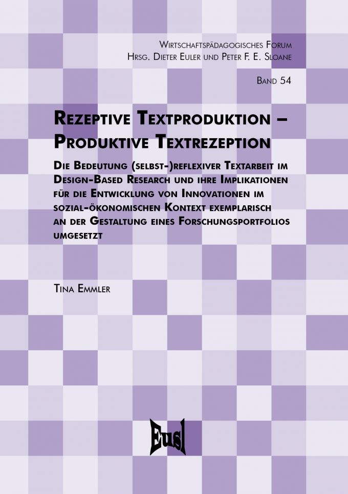 Rezeptive Textproduktion - Produktive Textrezeption. Die Bedeutung (selbst-)reflexiver Textarbeit im Design-Based-Research ....